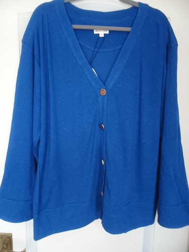 Monsoon mid blue linen viscose - mid,