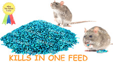 Rat & Mouse Rodent Poison Bait Killer Strongest Bait Single Feed Maximum Kills