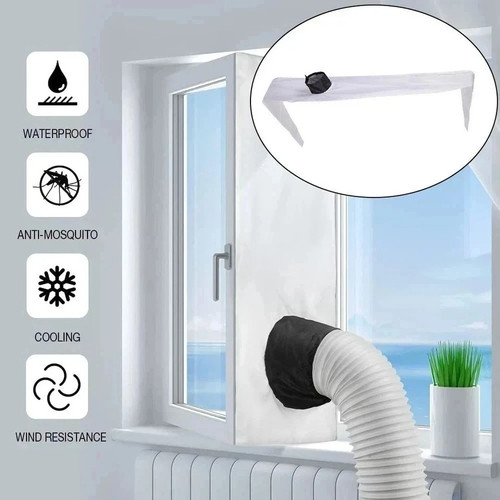 Air conditioner window seal - window,