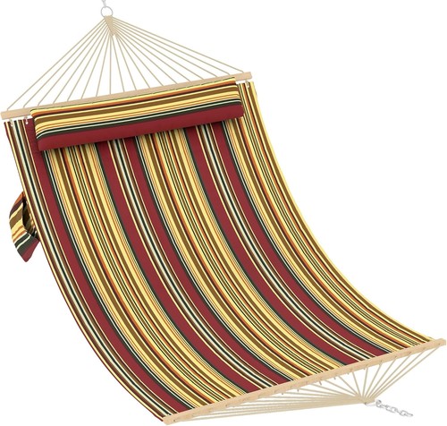 Double quilted hammock - double,