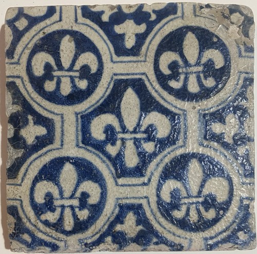 1580 dutch delft tile - delft,