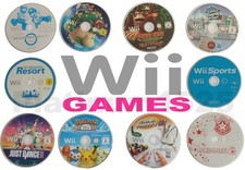 Nintendo Wii Games Disc Only -