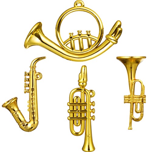 4pcs mini trumpet and - 4pcs,