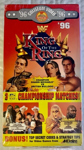 Wwf king the ring - king, vhs