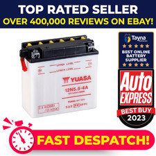 Genuine Yuasa 12N5.5-4A High Power Bike Motorbike Motorcycle Battery 12N5.54A