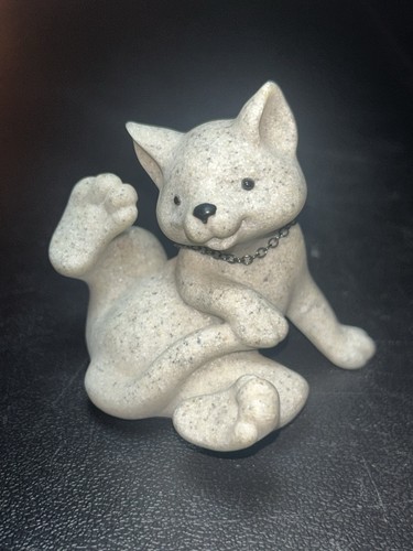 Fountasia sculpture cat fig - fountasia,