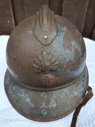 France ww1 steel helmet m15 - steel,