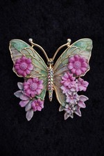 Butterfly Brooch Vintage
