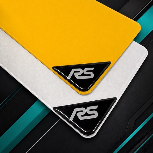 Ford focus gel badge - 2x, rs