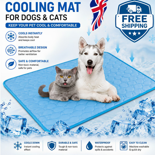Pet cooling mat for dogs - mat, cats