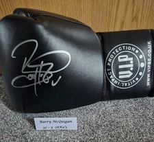 Barry McQuigan Signed Boxing