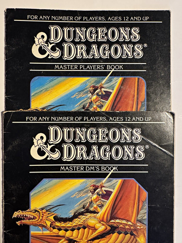 Tsr dungeons dragons master - dragons,