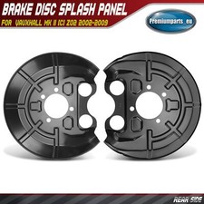 Pair Brake Disc Dust Cover