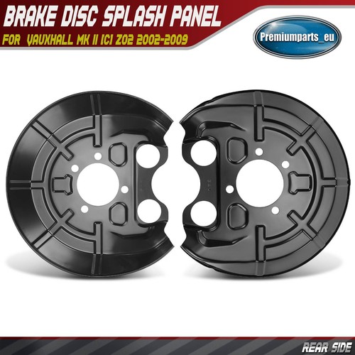 Pair brake disc dust cover - dust,