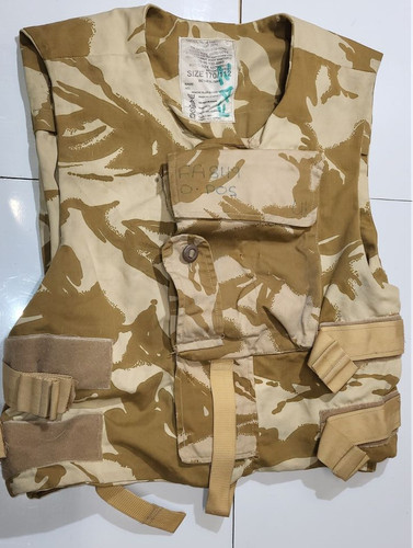 Body armour vest - body, desert