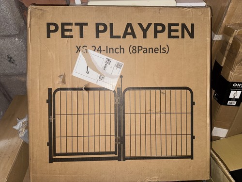 Pet play run cage dog - dog, puppy