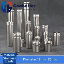 Sign Supports Mount Wall Fixing Screws Bolts Stand Off Brackets Stainless Steels