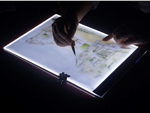 Ultra thin portable led - a4,