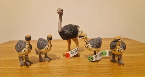 Schleich ostrich family - family, male