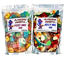 2kg Fizzy & Jelly Halal Sweets Mix - Assortment of both, Pick n Mix Party Candy