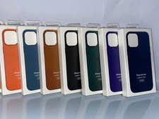For iPhone 12 Pro Max 12 Mini 12 Pro 12 Original Leather Phone Case With MagSafe