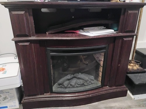 Electric fireplace stand - electric,