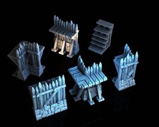 Palisade Set - 28mm DND/Wargame/RPG Terrain