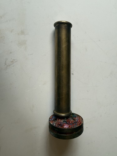 Brass handheld viewing tube - brass,