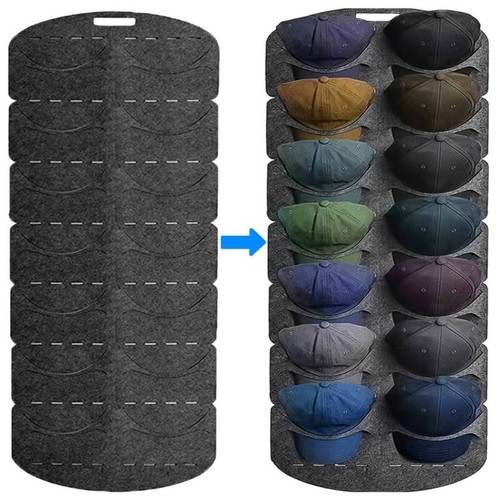 Hat rack organizer baseball - 14,
