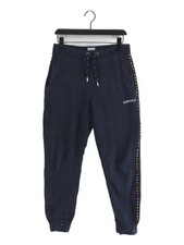 Quba Sails Women's Sports Bottoms S Blue Cotton with Polyester Sweatpants
