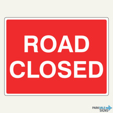 Road Closed Sign - Temporary Traffic Sign