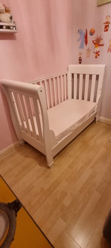 Sleigh cot bed with - bed,