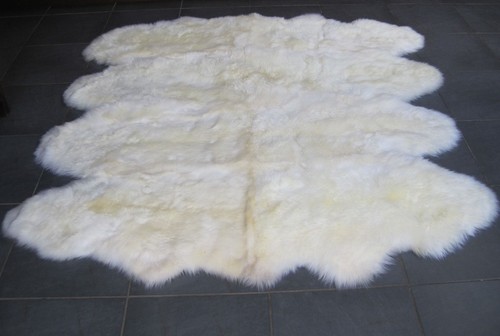 Genuine sheepskin rug - sheepskin,