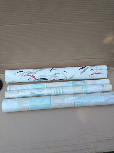 Vintage wallpaper remnants - wallpaper,