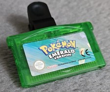 Pokémon Emerald Version Nintendo Gameboy Advance Genuine UK PAL New Battery 