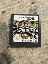 Genuine Pokemon Platinum Version | Nintendo DS NDS Game Tested - Authentic