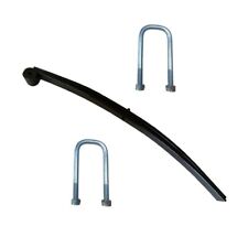 IFOR WILLIAMS STYLE DOUBLE TWIN TRAILER LEAF Spring & Bush C90004 c/w Ubolts