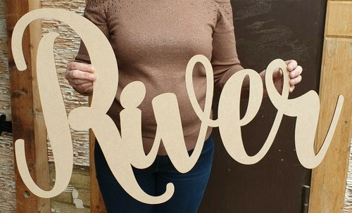 Personalised wooden name large - personalised,