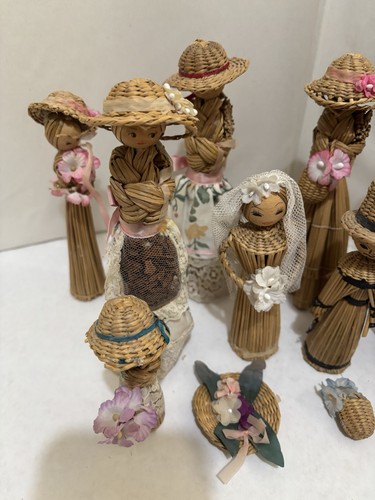 Corn dollies - corn,