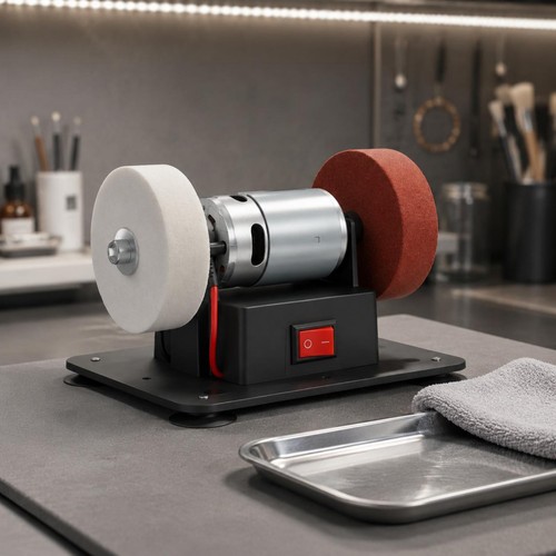 Dual wheel bench - bench, grinder