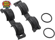 Heater Matrix Core Pipe Seals and Clips Compatible with Ford C-Max Focus Mk2 Mk3