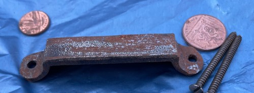 Used cast iron rim lock - used, keep