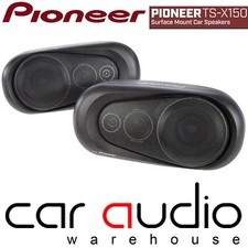 TS-X150 3 Way Car Motorhome Boat Truck HGV JCB Van Box Pod Shelf Speakers