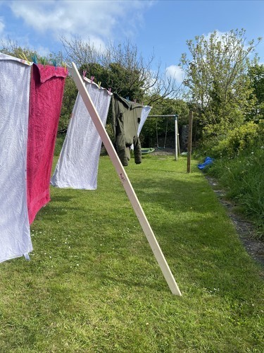Wooden collapsable washing - wooden,