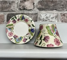 Yankee Candle Shade & Tray Plate Small  Butterfly Garden Floral