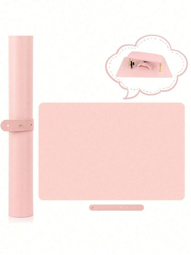 2pcs pink nail art table - 1/2pcs, mat
