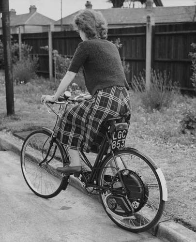 Unspecified woman riding a - woman,