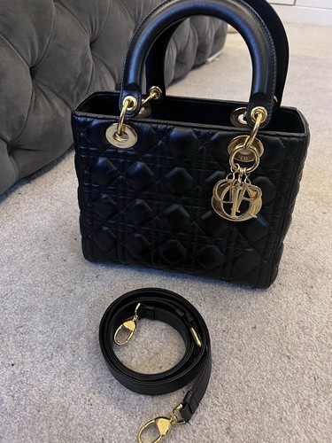 Lady dior black leather - dior,