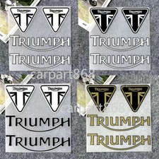 TRIUMPH Motorcycle Reflective Fuel Tank Body  Emblem Sticker Bike Badge Decal #8