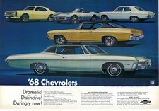 1968 Chevrolets Camaro